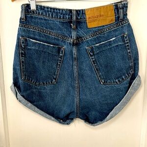 One Teaspoon High Waist Bandits Denim Shorts – Size 27